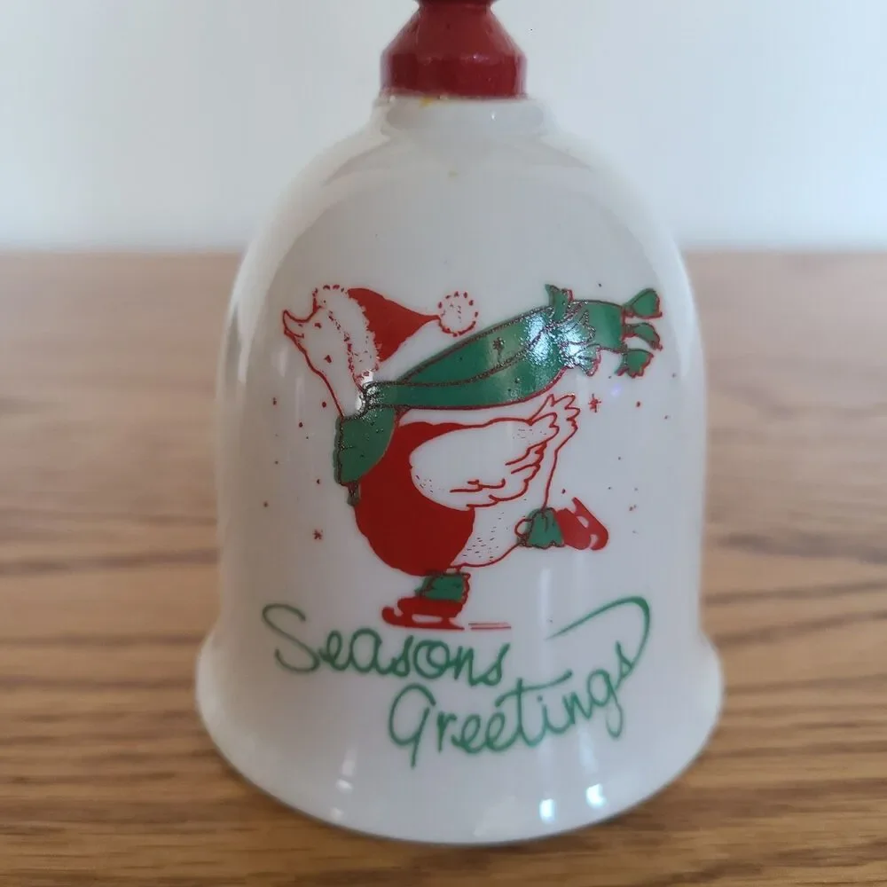 Vintage Giftco Christmas Porcelain 